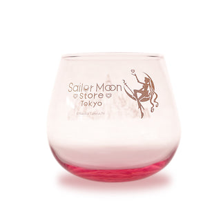Japan Exclusive_Sailor Moon Store Original / Glass Cup - Store Logo