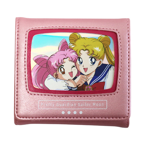 Japan Exclusive_Sailor Moon Store Original / Trifold Wallet - Usagi & Chibiusa