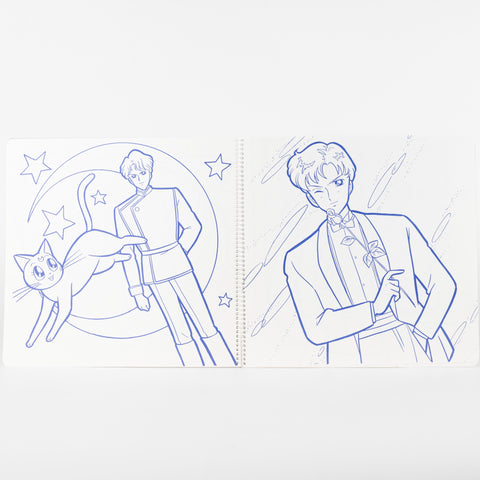 Japan Exclusive_vintage_Sailor Moon / Big Coloring Book_02