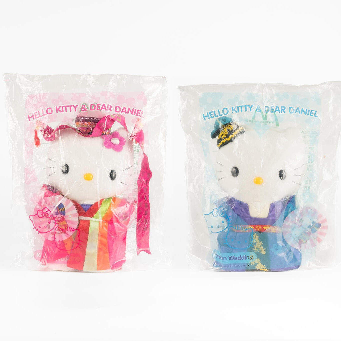 Sanrio x McDonald's Korean Wedding Plush Hello Kitty Dear