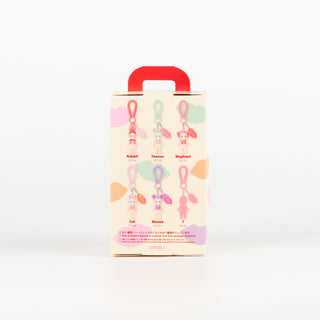 Sonny Angel Blind Box - Mini Figure Charm Kiss Kiss Series Packaging Box Back