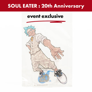 SOUL EATER / Black☆Star Acrylic Stand / 20th Anniv. Exhibition Japan Exclusive Goods