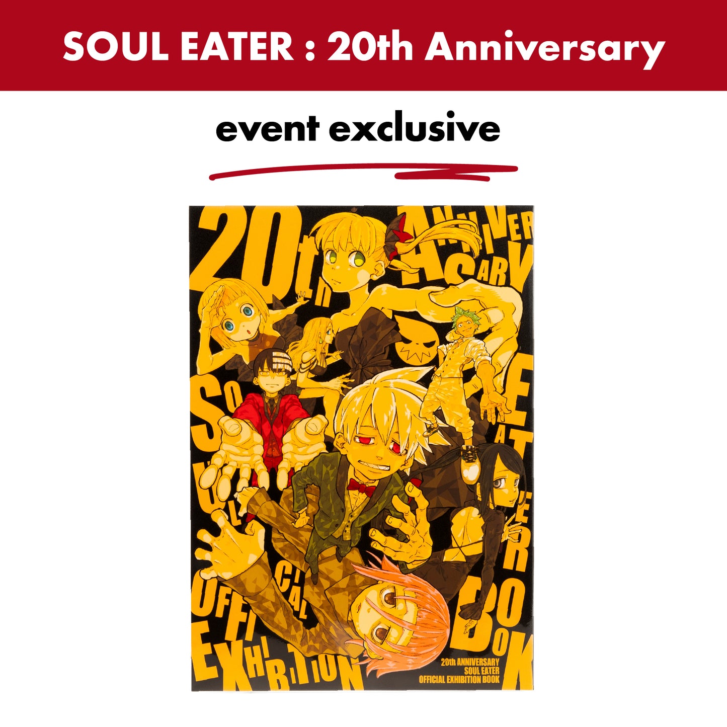 SOUL EATER 20th Anniversary Exhibition Official Pamphlet - Limited Edition Original Art
