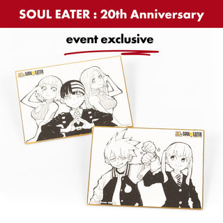 SOUL EATER 20th Anniversary Exhibition Limited Edition Mini Shikishi - Illustrated by Atsushi Okubo / Japan Exclusive Goods
