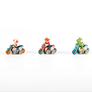Japan Exclusive_Vintage_Mario Kart / Pull-Back Mini Figures - Mario, Peach, Yoshi, Toad, Daisy & Wario_02