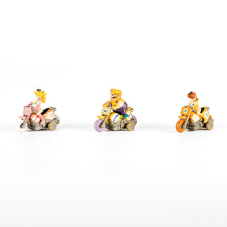 Japan Exclusive_Vintage_Mario Kart / Pull-Back Mini Figures - Mario, Peach, Yoshi, Toad, Daisy & Wario_03