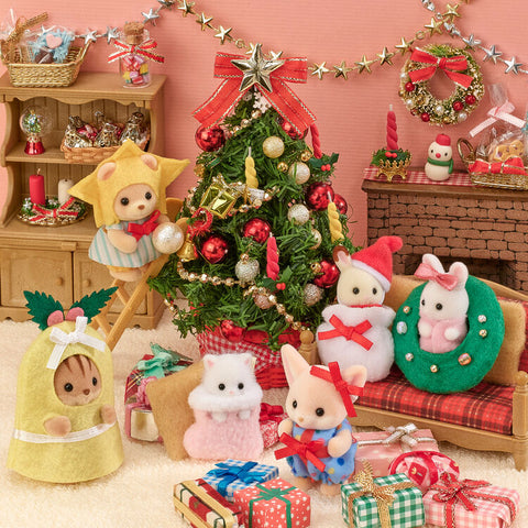 SylvanianFamiliesBabyHappyChristmasSet-JapanOriginal-otakupopmall-03