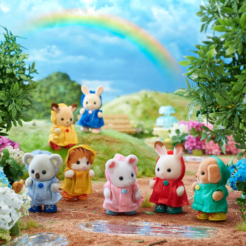 Sylvanian Families / Baby Happy Raincoat – Japan Original02