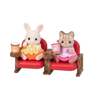 Japan Exclusive_Sylvanian Families / Baby Theater Set - Margaret Rabbit & Tabby Cat – Japan Original_02