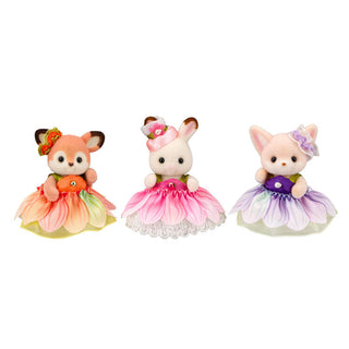 Sylvanian Families / Baby Trio - Flower Dress – Japan Original02