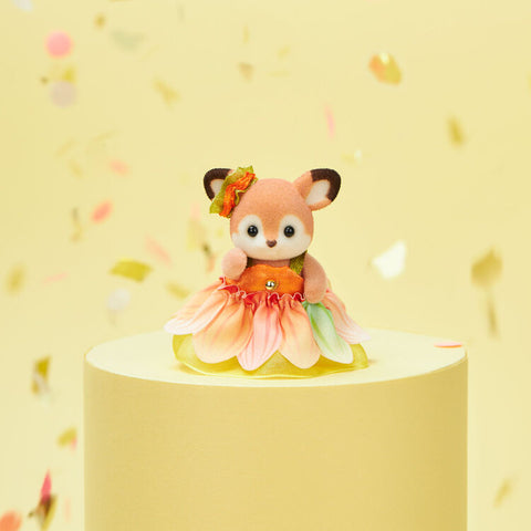 Sylvanian Families / Baby Trio - Flower Dress – Japan Original05