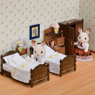 Sylvanian Families / Classic Brown Bed & Chest Set – Japan Original02