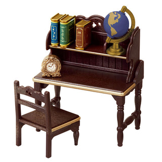 Sylvanian Families / Classic Brown Writing Desk – Japan Original