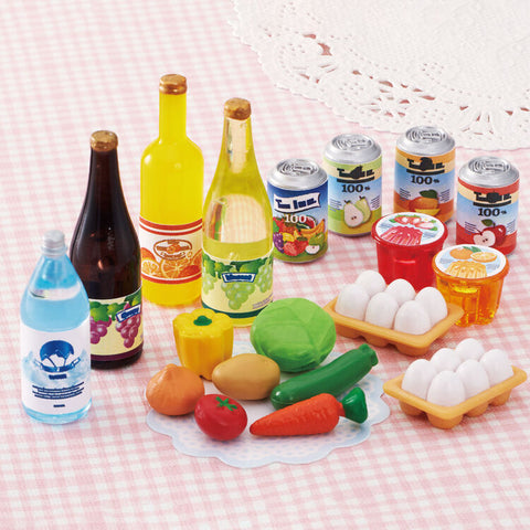 Sylvanian Families / Delicious food set - Vegetables and drinks – Japan Original02