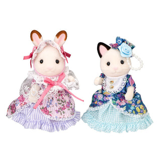 Sylvanian Families / Floral Garden Pair Set - Liberty Print – Japan Original01
