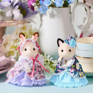 Sylvanian Families / Floral Garden Pair Set - Liberty Print – Japan Original02