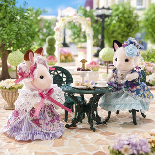 Sylvanian Families / Floral Garden Pair Set - Liberty Print – Japan Original03