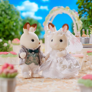 Sylvanian Families / Lovely Wedding Pair Set - Ivy Embroidery – Japan Original03