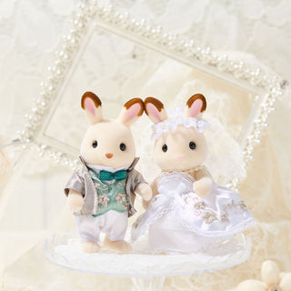 Sylvanian Families / Lovely Wedding Pair Set - Ivy Embroidery – Japan Original04
