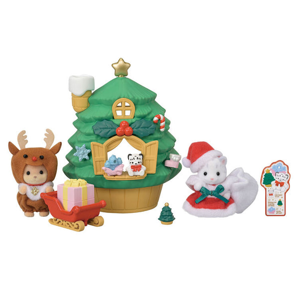 Sylvanian Families / Baby Santa – Christmas Tree House