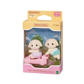 Sylvanian Families / Flora Rabbit Twins_package