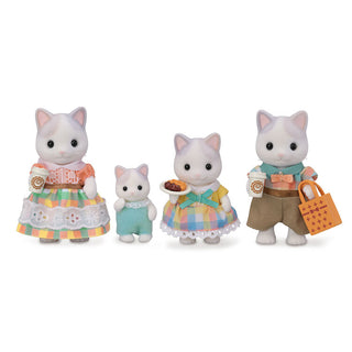 Sylvanian Families / Latte Cat Family