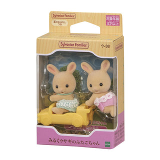 Sylvanian Families / Milk Rabbit Twins_packaage