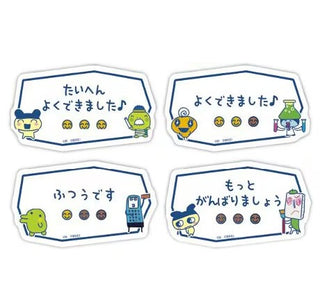 Tamagotchi Puchi Puchi Omisecchi / Assorted Memo + Magnet Set