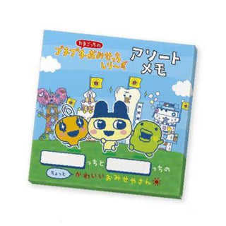 Tamagotchi Puchi Puchi Omisecchi / Assorted Memo + Magnet Set
