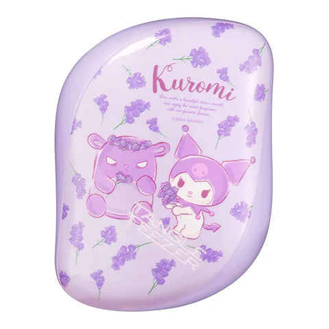 Tangle Teezer ÁESanrio(Kuromi) / Compact Styler  EFlower Wreath  Front / Japan Exclusive