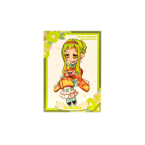 Toilet-bound Hanako-kun / Card (Sakura) / 10th Anniv. Museum Japan Exclusive 