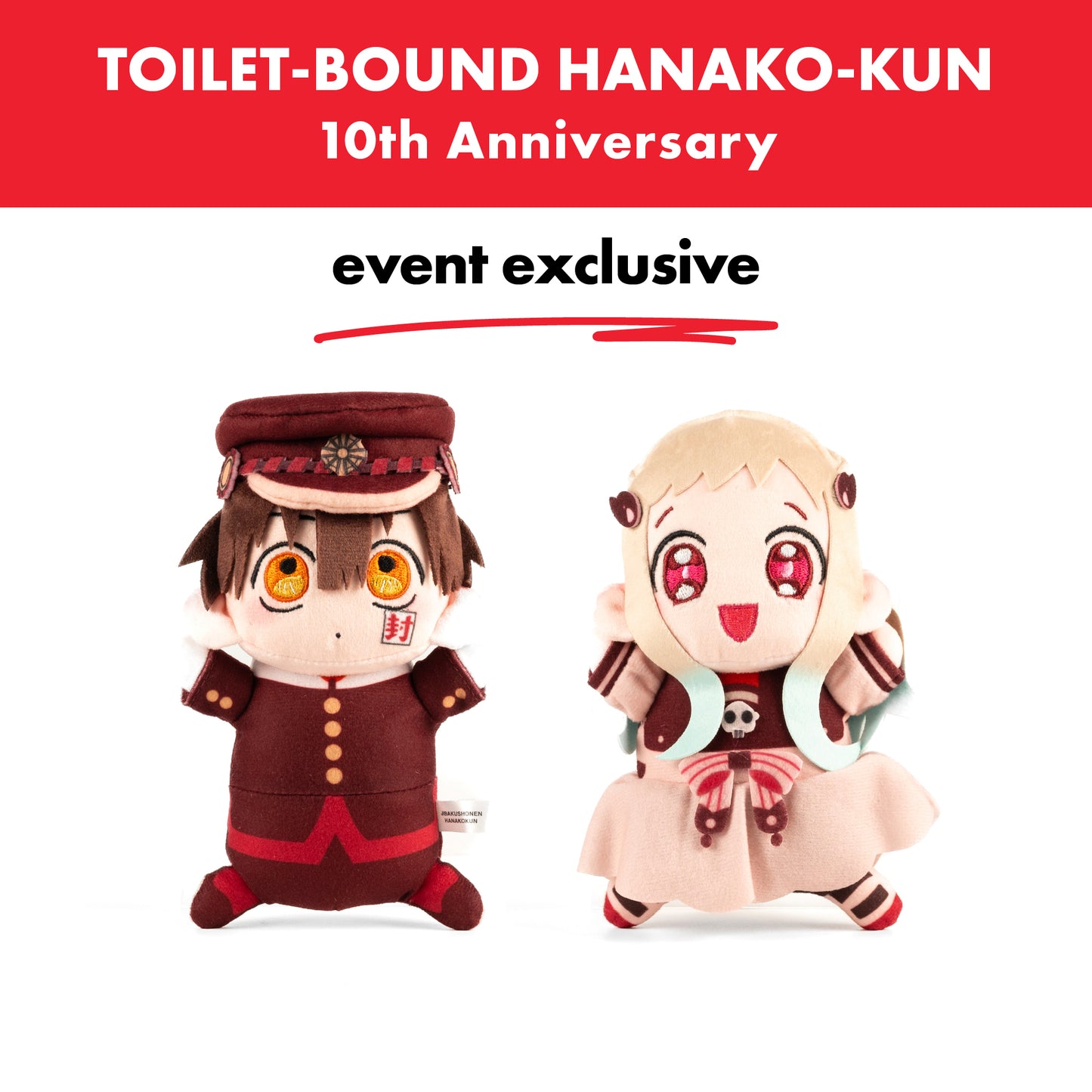 Toilet-bound Hanako-kun / Yako's Handmade Plush - Hanako-kun & Nene