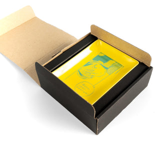 Urusei Yatsura / Colorful Mini Plate – Lum  Yellow  / 40th Anniv. Exhibition Cafe Japan Exclusive Goods