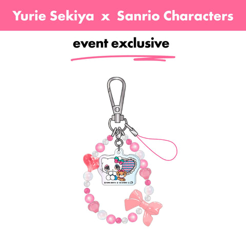 Japan_Yurie Sekiya × Sanrio Characters_Charm-Strap-Hello-Kitty