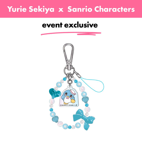 Japan_Yurie Sekiya × Sanrio Characters_Charm-Strap-Tuxedo-Sam