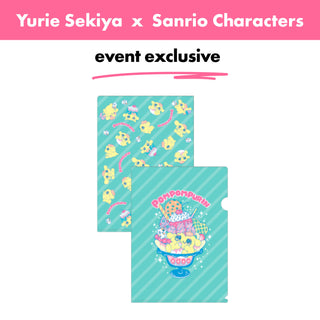 Japan event exclusive_Yurie-Sekiya-x-Sanrio-Clear-File-Folder-Pom-Pom-Purin