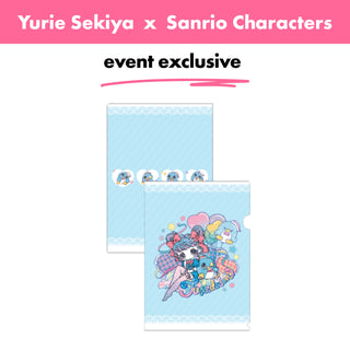 Japan event exclusive_Yurie-Sekiya-x-Sanrio-Clear-File-Folder-Tuxedo-Sam