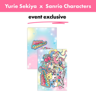 Japan event exclusive_Yurie-Sekiya-x-Sanrio-Clear-File-Main-Visual
