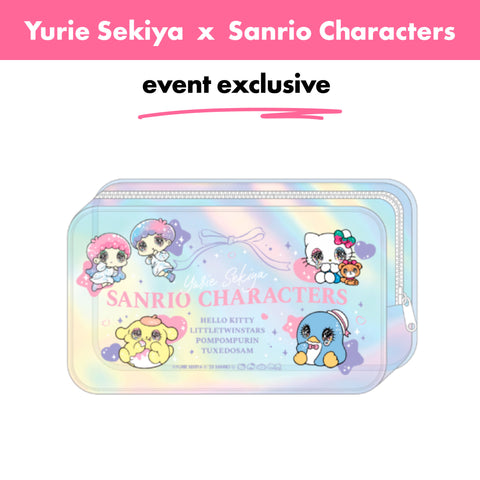 Japan_Yurie Sekiya × Sanrio Characters / Clear Pouch