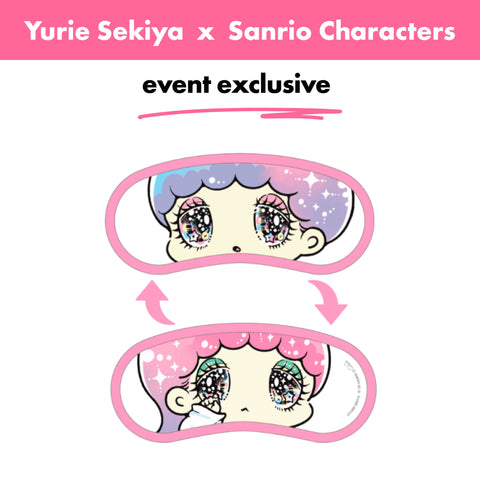 Japan_Yurie Sekiya × Sanrio Characters / Reversible Eye Mask – Little Twin Stars