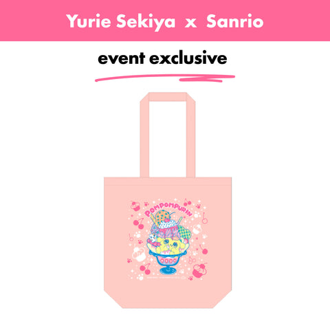 Japan event exclusive_Yurie Sekiya × Sanrio Characters / Tote Bag – pompompurin