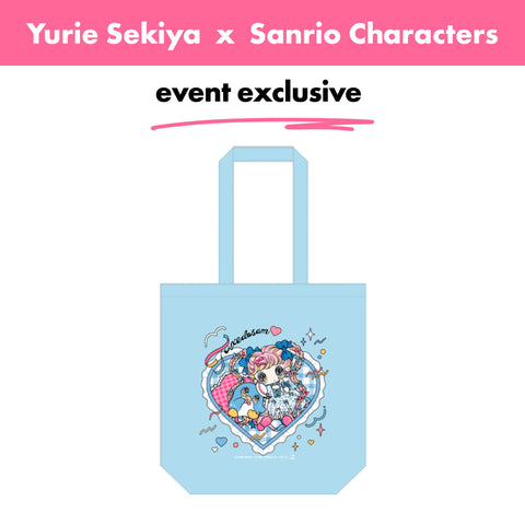 Japan event exclusive_Yurie Sekiya × Sanrio Characters / Tote Bag – Tuxedo-Sam