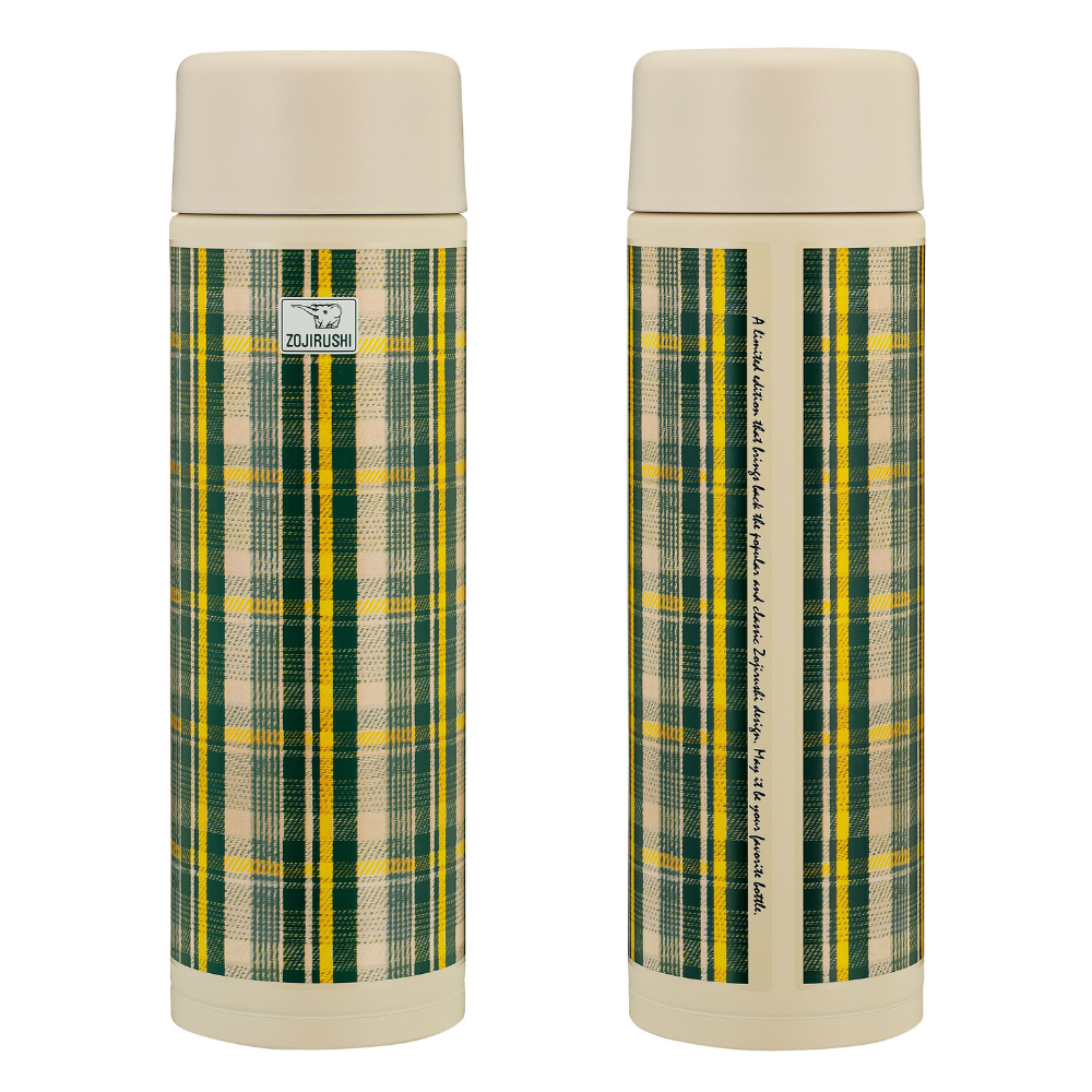 Zojirushi / Stainless Mug 0.48L - Yellow Checkered
