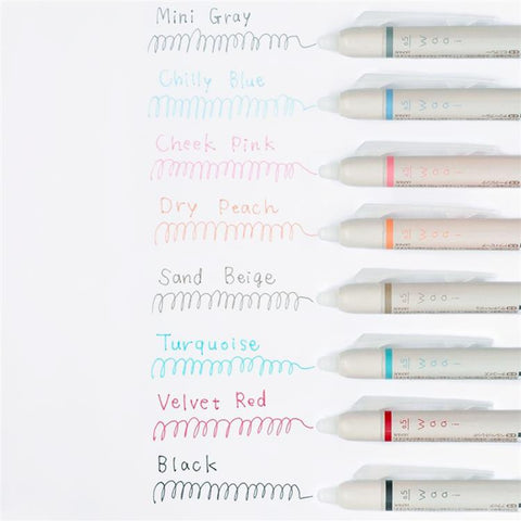 Frixion Waai / Ballpoint Pen 0.5mm – 8 Barrel Colors
