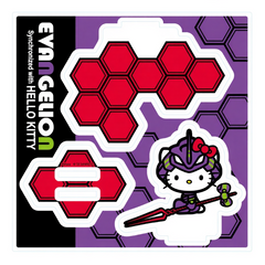 Evangelion x Sanrio / Acrylic Stand - Unit 01 x Hello Kitty