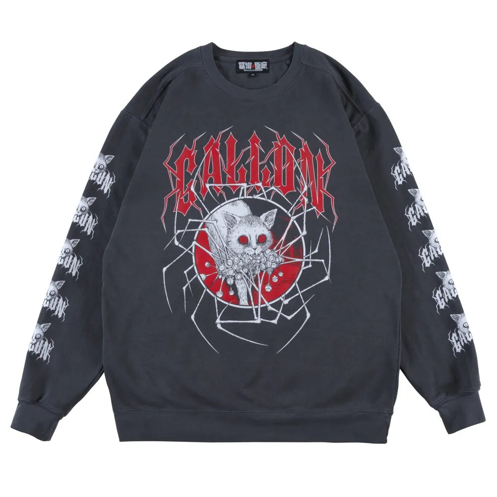 junji-ito-soichi-s-pet-cat-gallon-crewneck-sweatshirt-vintage-black02