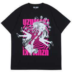 Junji Ito / Uzumaki - Key Visual T-Shirt/Black │ japan online