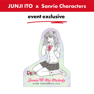 junji-ito-x-sanrio-collaboration-aurora-sticker-gal-tomie-x-my-melody-otakupopmall