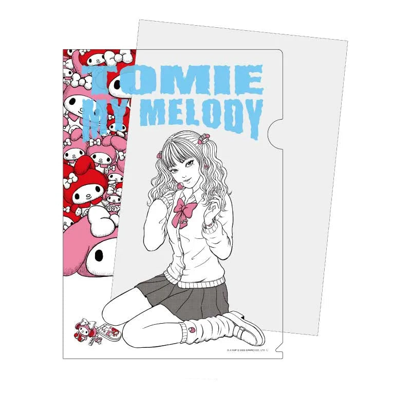 junji-ito-x-sanrio-collaboration-clear-file-folder-gal-tomie-x-my-melody-otakupopmall-02