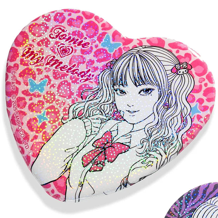 junji-ito-x-sanrio-collaboration-holographic-heart-pin-badge-gal-tomie-x-my-melody-x-kuromi-set-otakupopmall-02